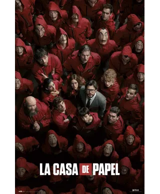 La Casa De Papel Guerra - plakat