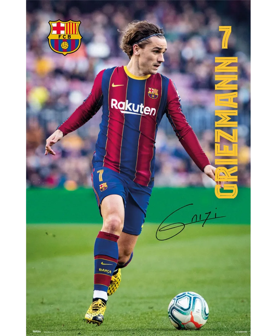 FC Barcelona 20/21 Griezmann - plakat