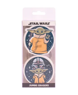 Star Wars The Mandalorian - gumki do mazania