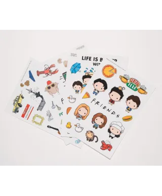 Friends - naklejki na laptopa