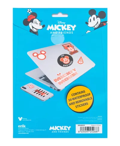 Disney Mickey i Minnie - naklejki na laptopa