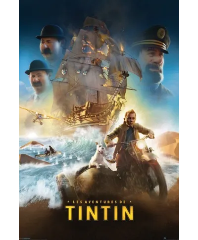 Tin Tin - International One Sheet (French) - plakat