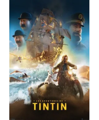 Tin Tin - International One Sheet (French) - plakat