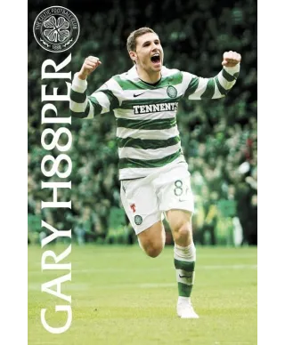 Celtic Glasgow Hooper 10/11 - plakat