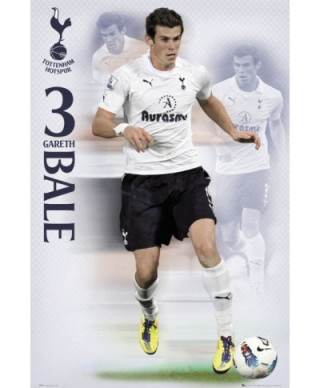 Tottenham Hotspurs Bale 11/12 - plakat