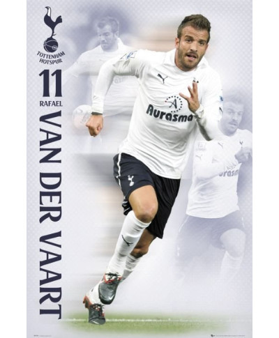 Tottenham Hotspurs Van Der Vaart 11/12 - plakat