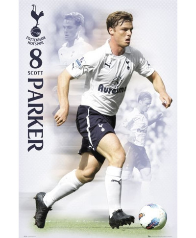 Tottenham Hotspurs Parker 11/12 - plakat