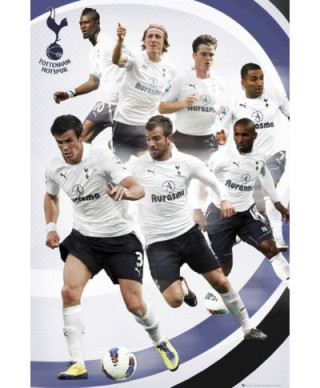 Tottenham Hotspurs Zawodnicy 11/12 - plakat