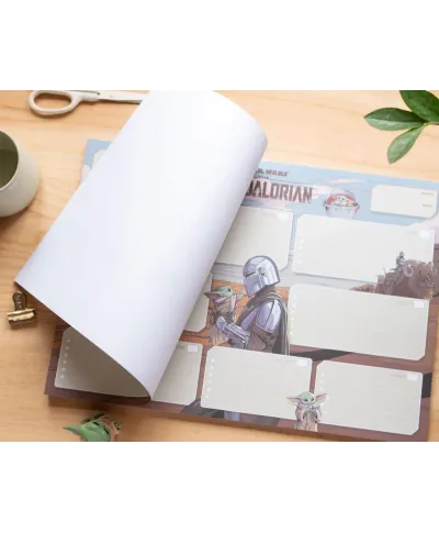 Star Wars The Mandalorian - planer tygodniowy A3