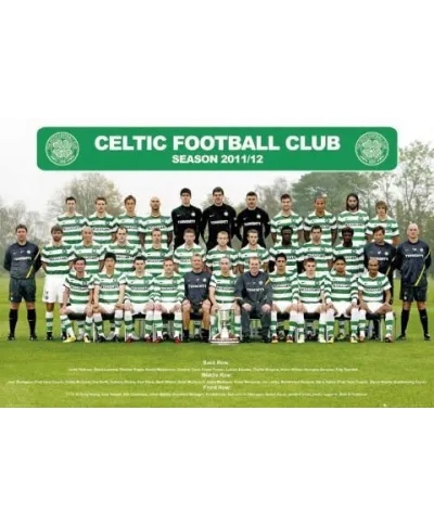 Celtic Glasgow Zdjęcie Drużynowe 11/12 - plakat