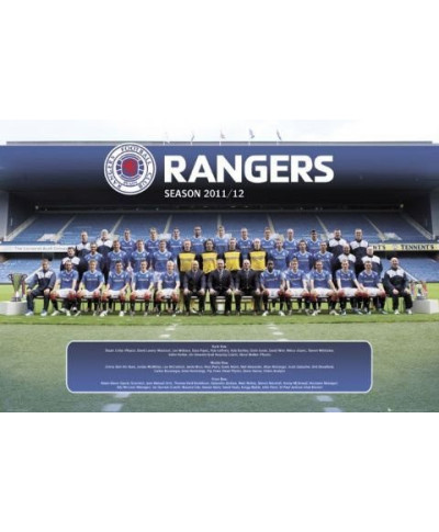 Glasgow Rangers Zdjęcie Drużynowe 11/12 - plakat
