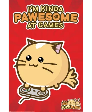 Fuzzballs Pawsome Gamer - plakat