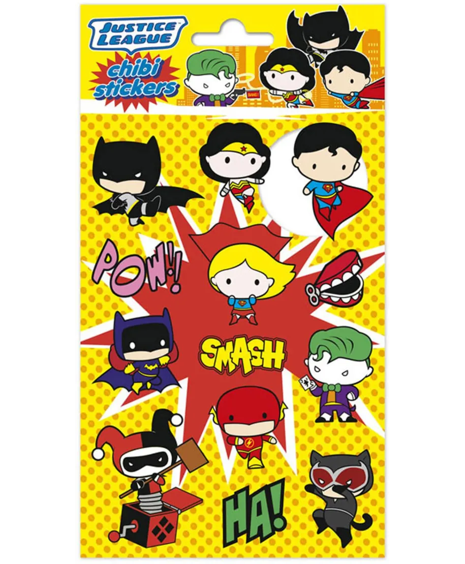 DC Comics Chibi - naklejki