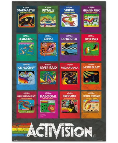 Activision Game Covers - plakat