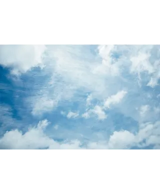 Obłoki na niebie - fototapeta