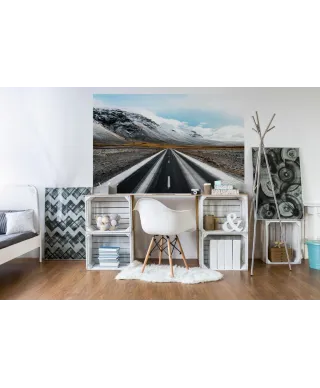 Droga na Islandii - fototapeta