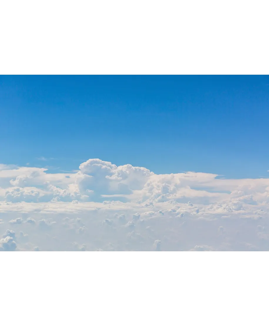 Cumulusy - fototapeta