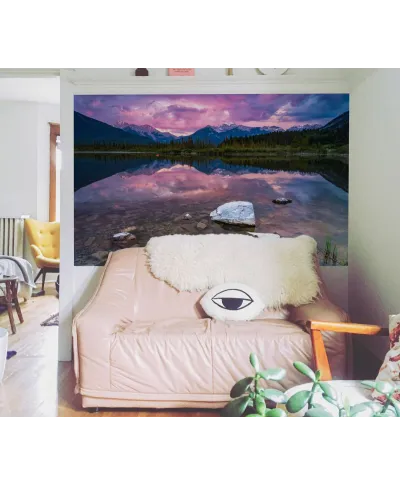 Jezioro Vermillion - fototapeta