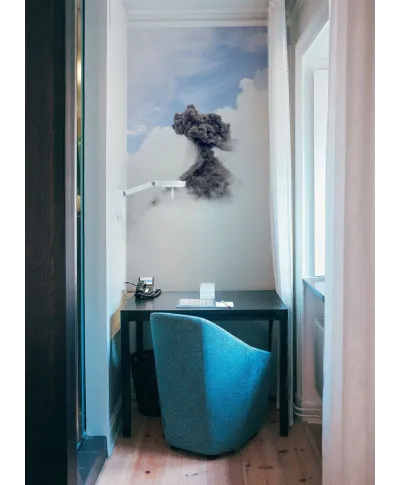 Erupcja Wulkanu - fototapeta