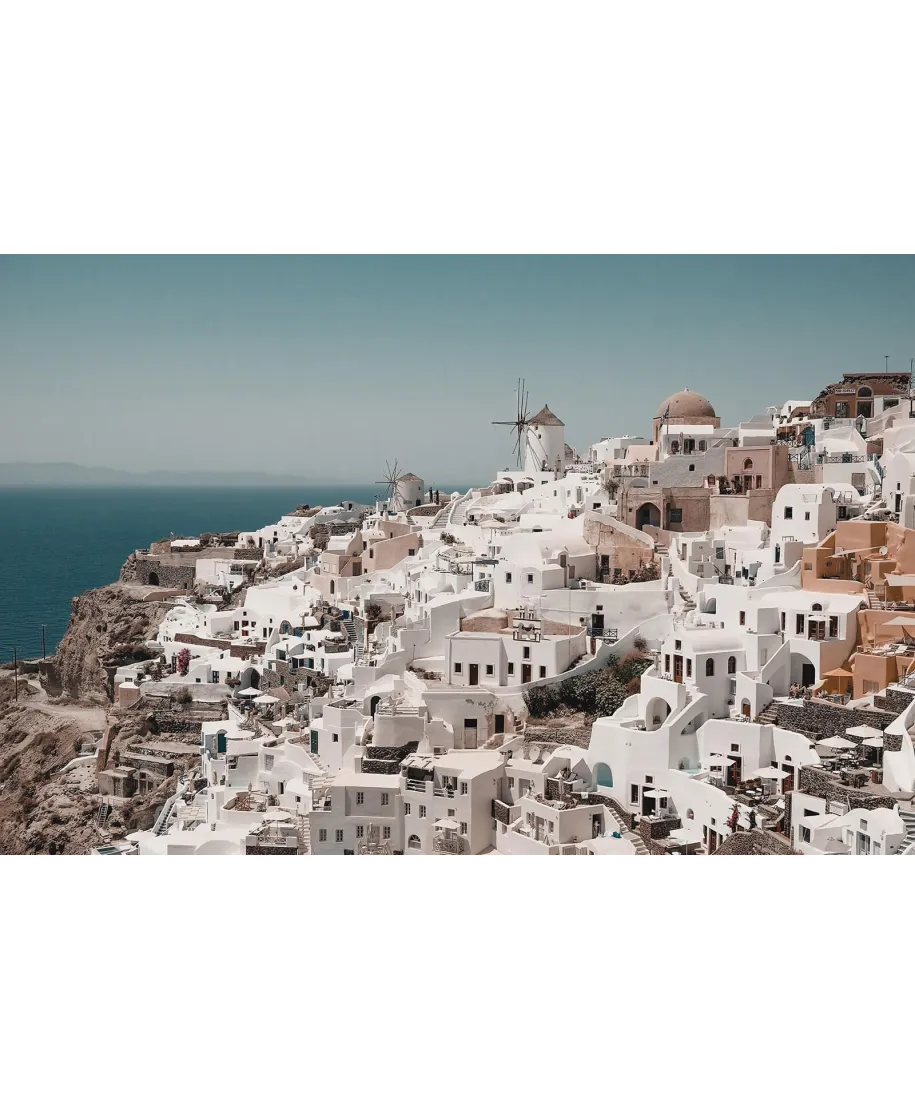 Santorini - fototapeta