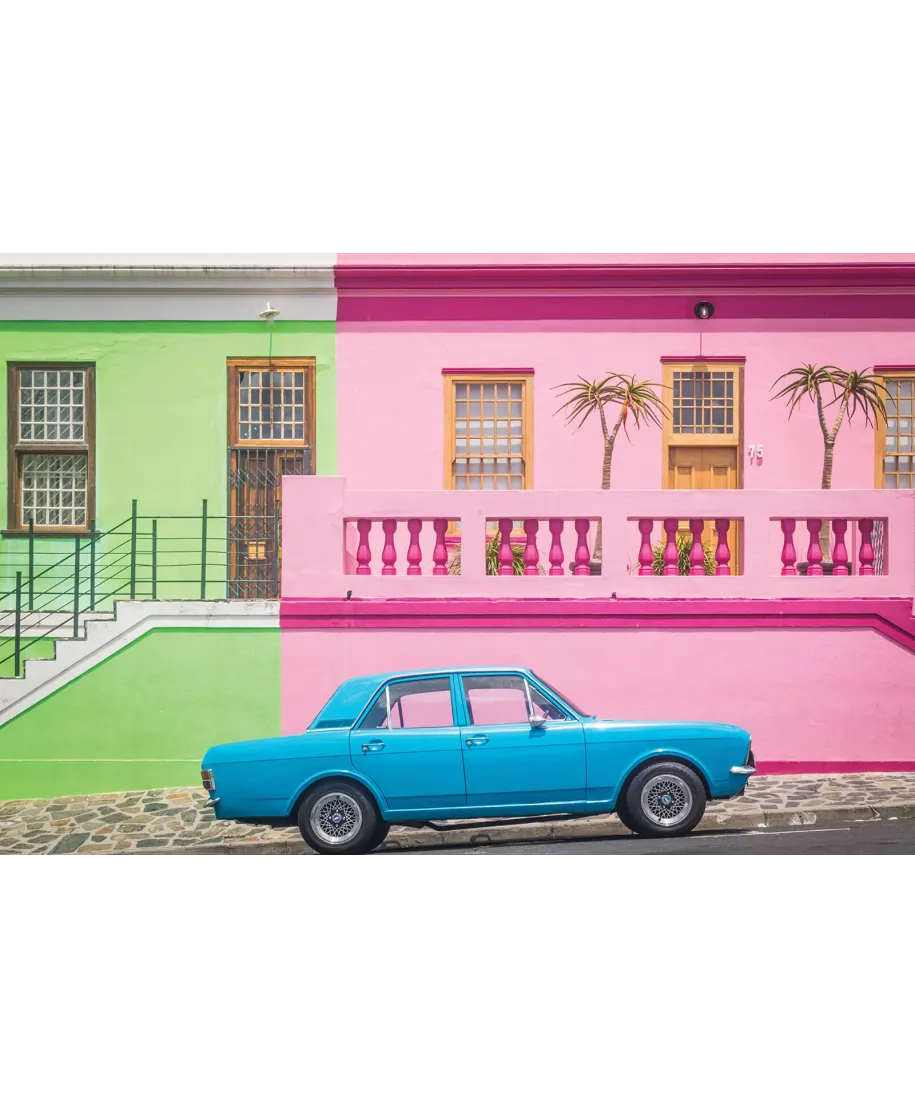 Kolorowe bloki - fototapeta