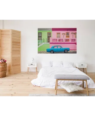 Kolorowe bloki - fototapeta