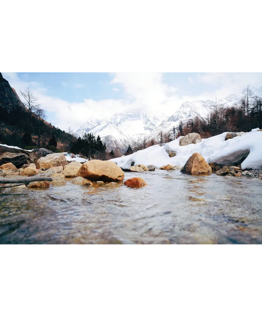 Górski strumyk - fototapeta