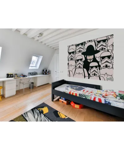 Szturmowiec i Vendetta - fototapeta