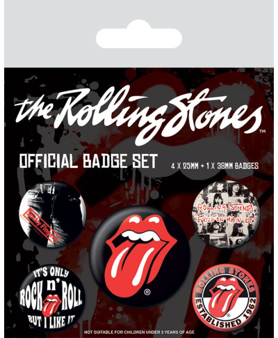 The Rolling Stones Classic - przypinki