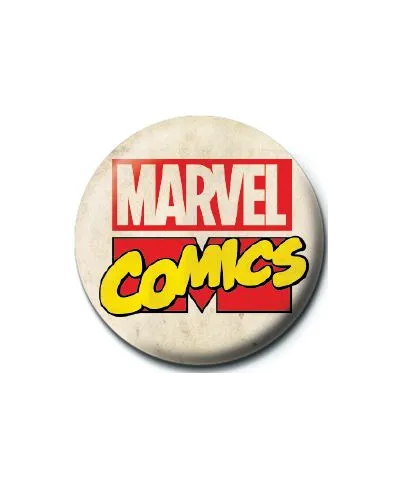 Marvel Comics Logo - przypinka