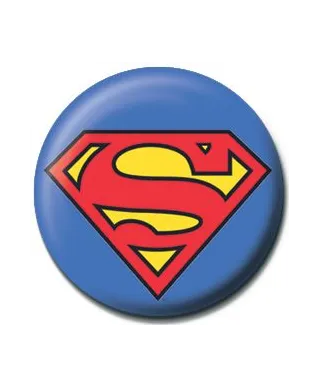 Superman Logo - przypinka