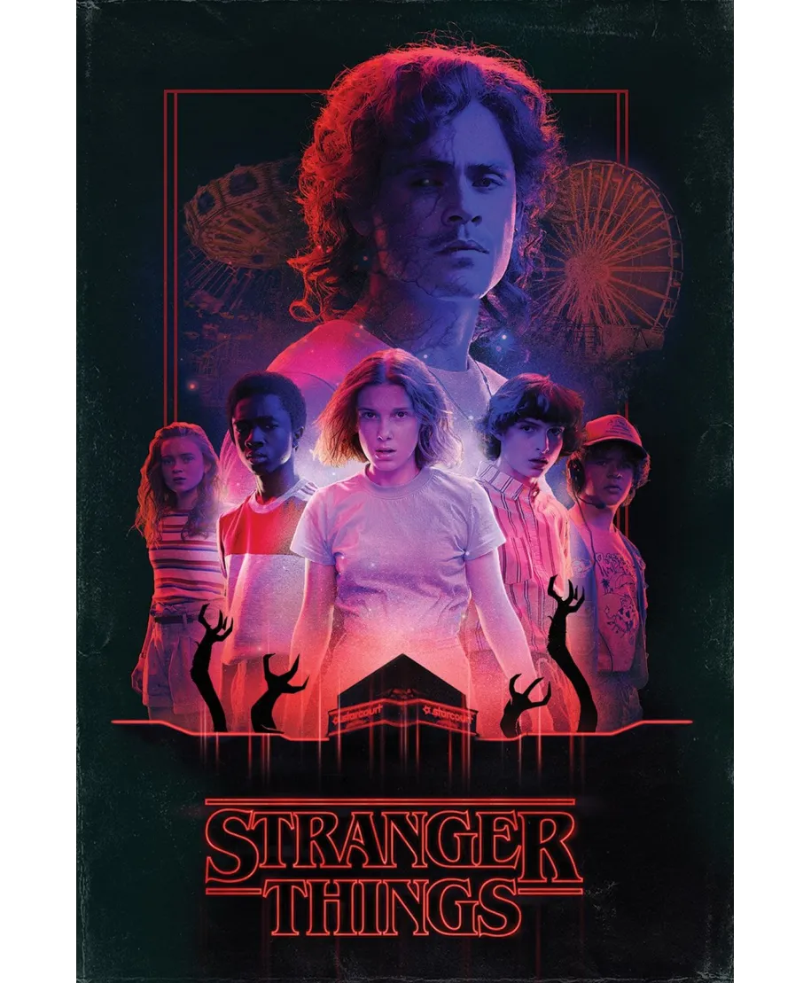 Stranger Things Horror - plakat