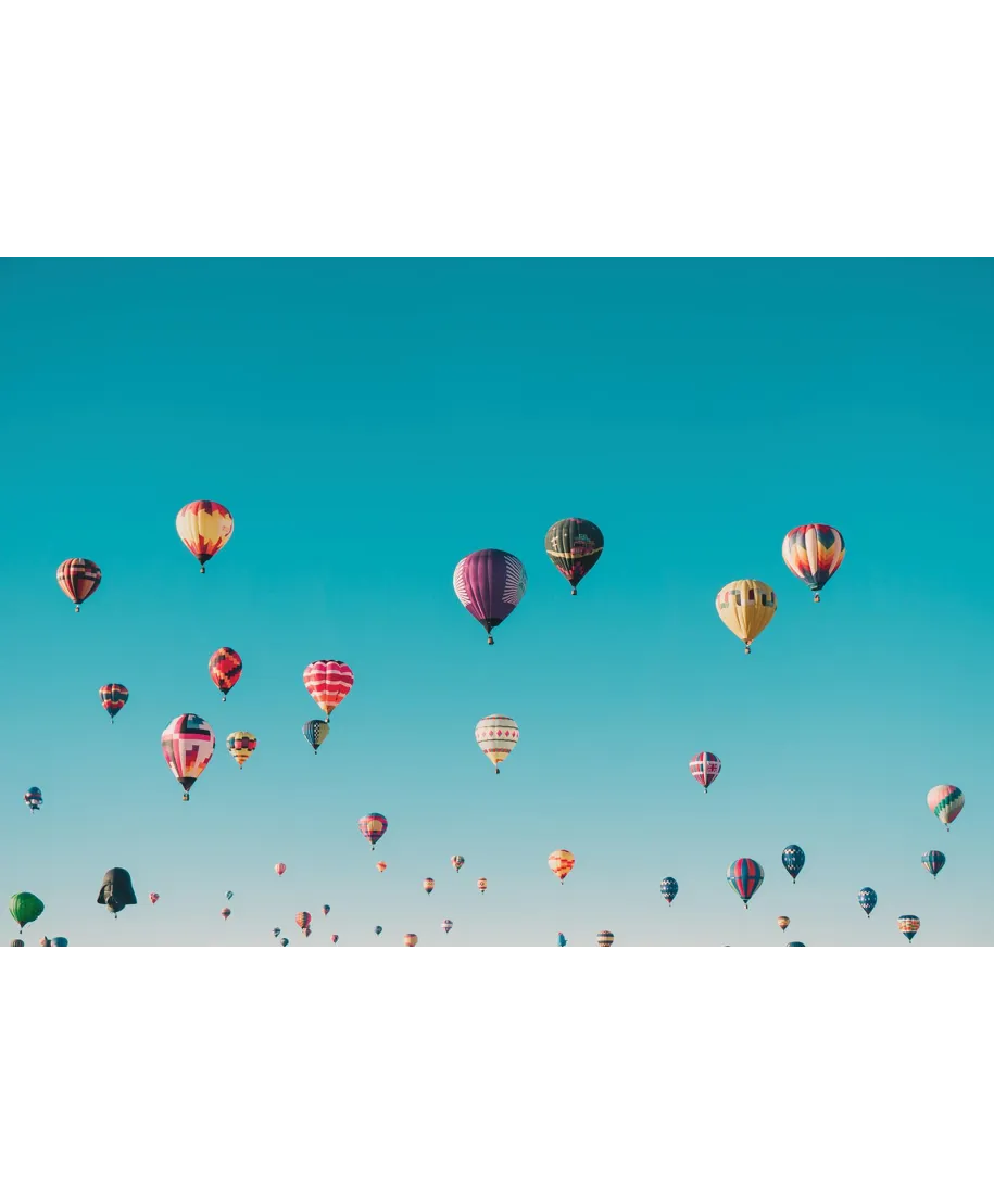 Festiwal Balonów - fototapeta