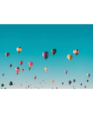 Festiwal Balonów - fototapeta