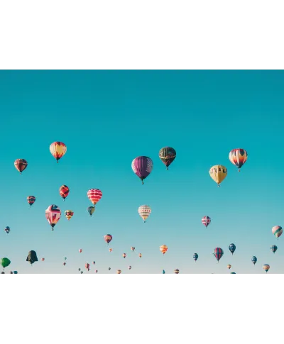 Festiwal Balonów - fototapeta