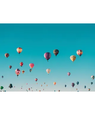 Festiwal Balonów - fototapeta