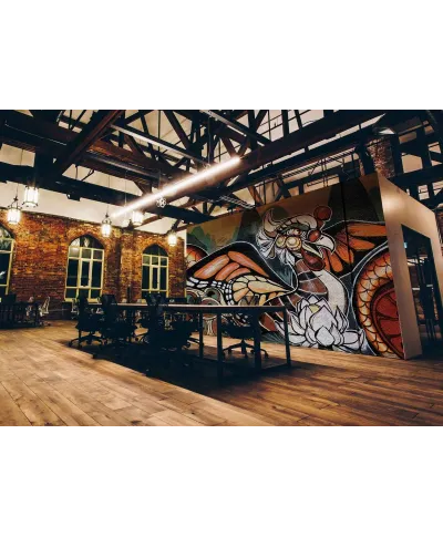 Kolorowy Ptak - fototapeta