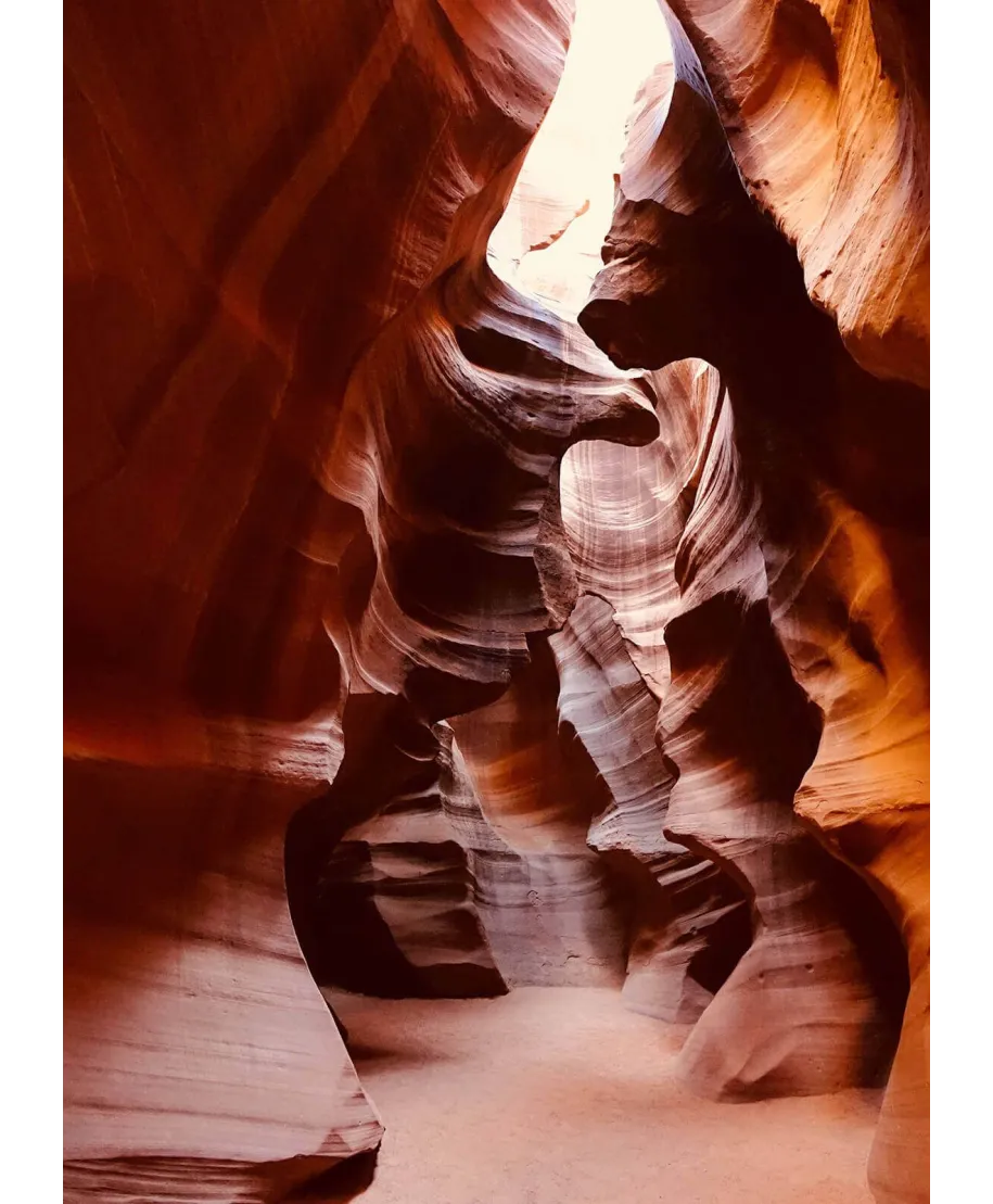 Droga przez Kanion - fototapeta