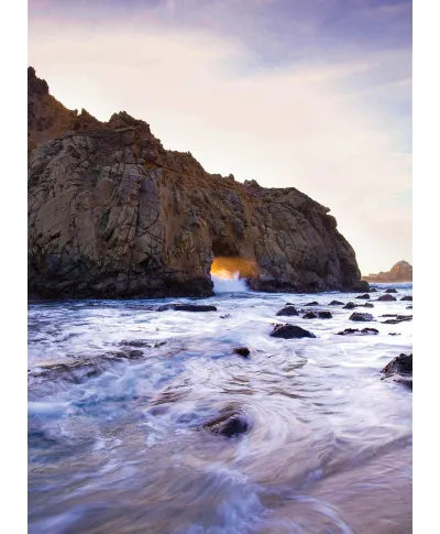 Pfeiffer Beach - fototapeta