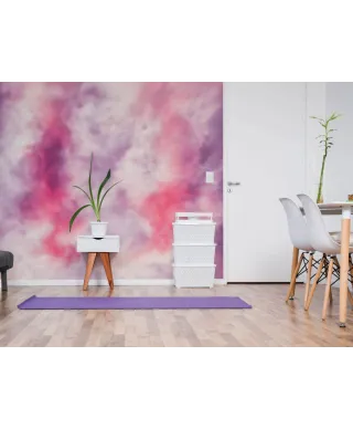 Blur cloudy Milky Way - fototapeta