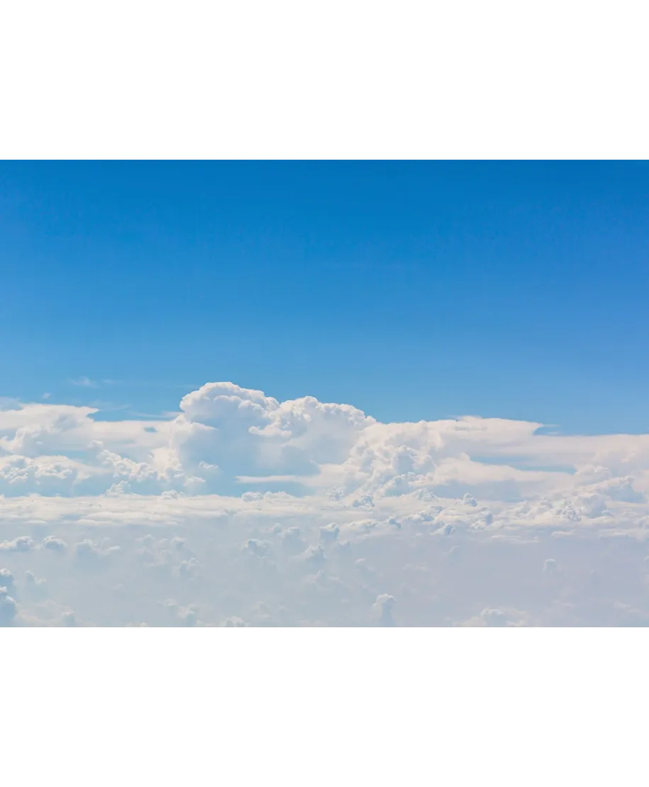 Cumulusy - fototapeta