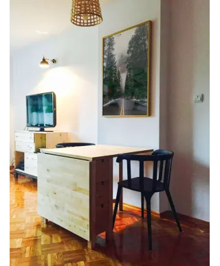 Droga wśród drzew - plakat