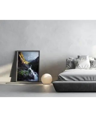 Górski potok - plakat