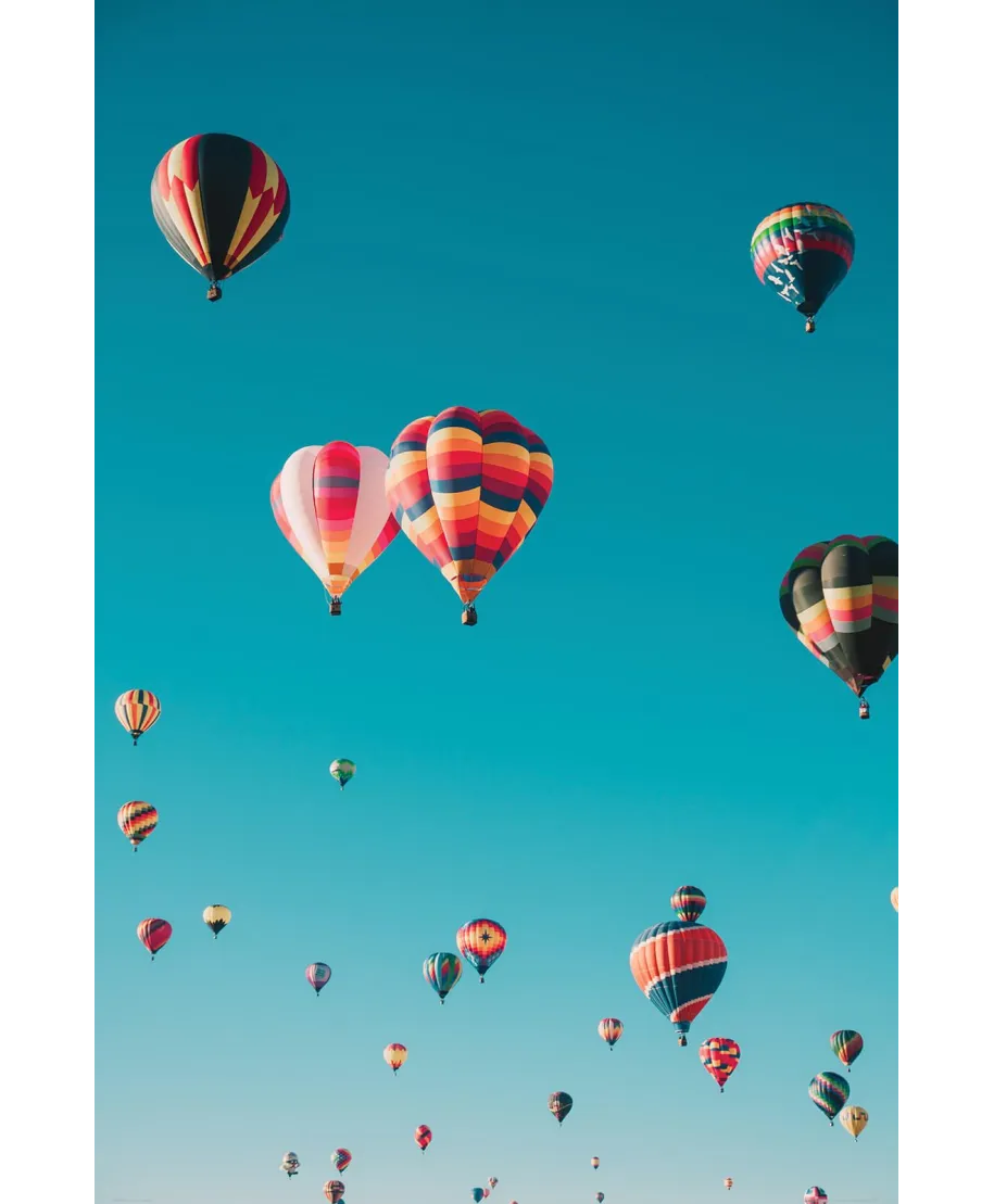 Kolorowe Balony - plakat