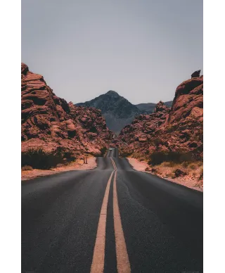 Droga przez Kolorado - plakat