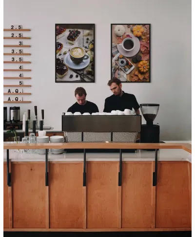 Pyszna Kawa - plakat