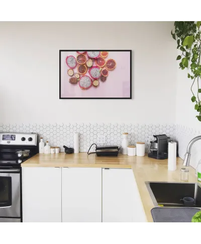 Egzotyczne owoce - plakat