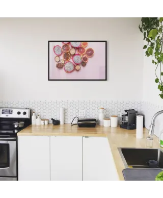 Egzotyczne owoce - plakat