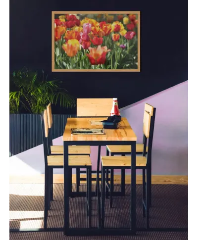 Kolorowe Tulipany - plakat