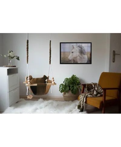 Biały Koń - plakat